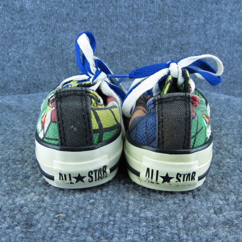 Converse Boys Sneaker Shoes Multicolor Fabric‎ Lace Up Size T 11 Medium